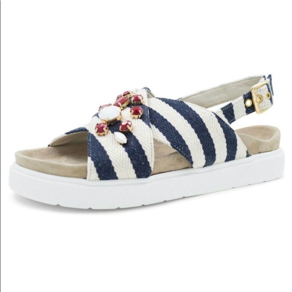 Inuikii Blue Stripes Sandals